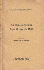 La ripresa italiana dopo il maggio 1945