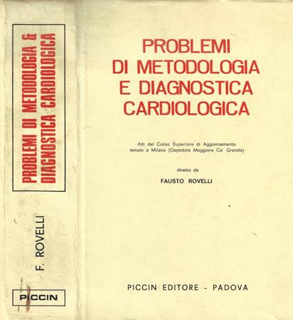 Problemi di metodologia e diagnostica cardiologica - copertina