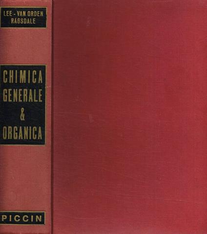 Chimica generale ed organica - copertina