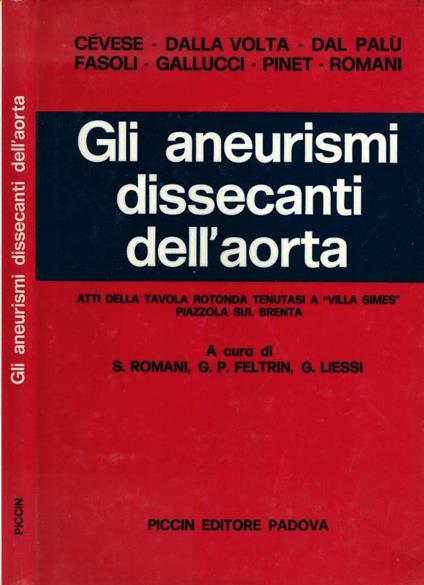 Gli aneurismi disseccanti dell' aorta - copertina
