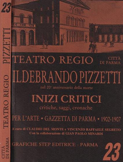 Teatro Regio. Ildebrando Pizzetti - copertina