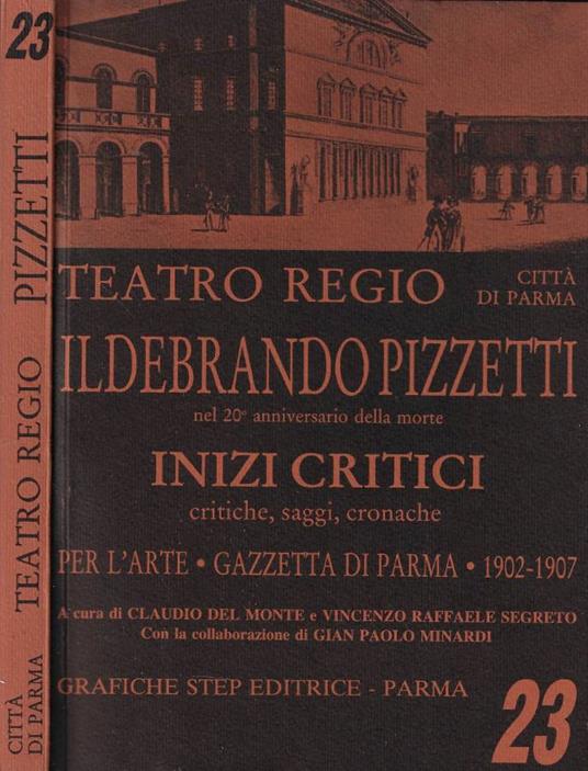 Teatro Regio. Ildebrando Pizzetti - copertina