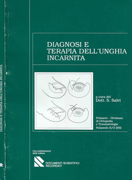 Diagnosi e terapia dell'unghia incarnita - copertina