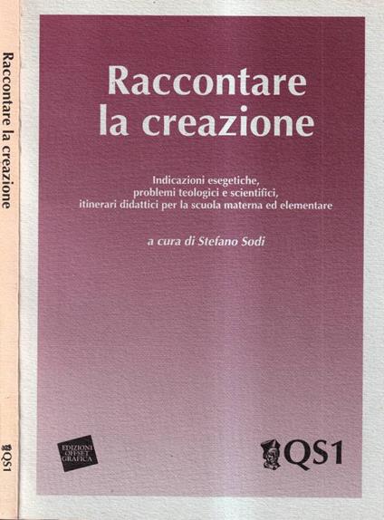 Raccontare la creazione - copertina