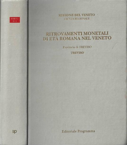 Ritrovamenti monetali di età rtomana nel Veneto - copertina
