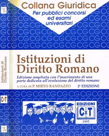 Istituzioni di diritto privato - copertina