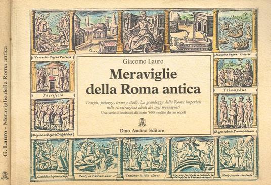 Meraviglie della Roma antica - copertina