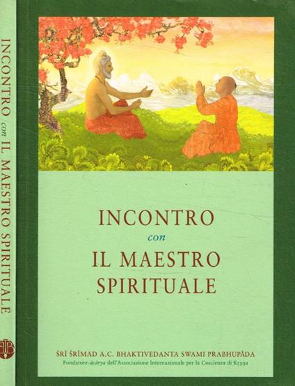 Incontro con il maestro spirituale - copertina