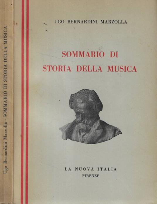 Sommario di storia della musica - Ugo Bernardini Marzolla - copertina