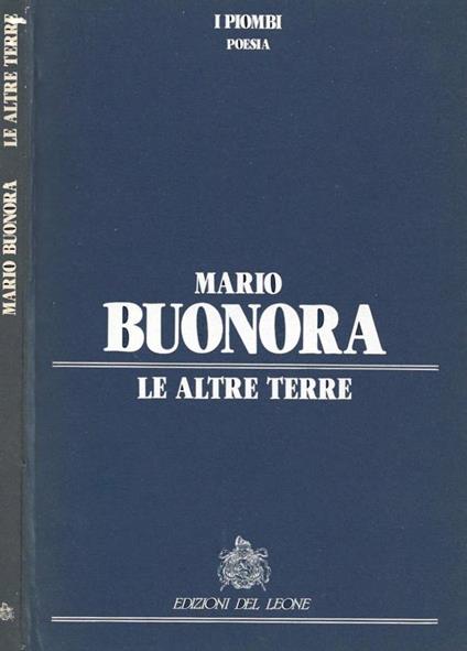 Le altre terre - Mario Buonora - copertina
