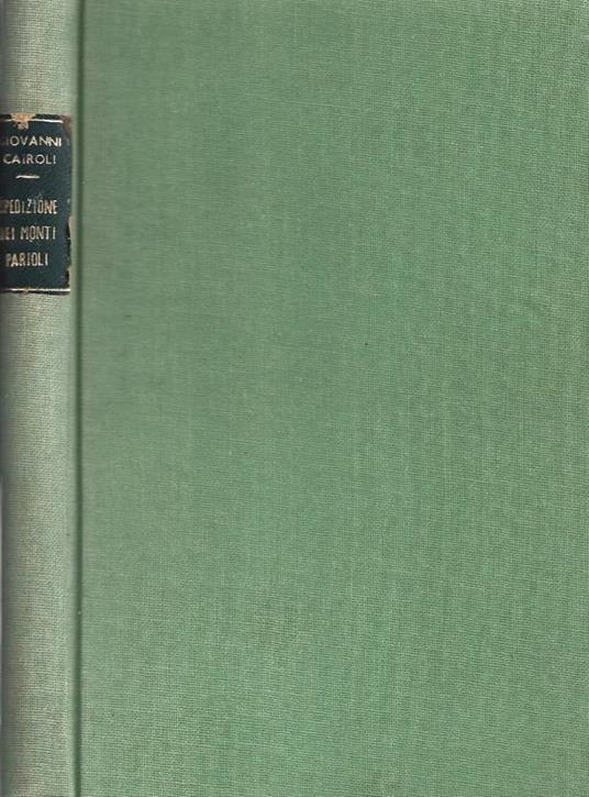 Spedizione dei Monti Parioli (23 ottobre 1867) - Giovanni Cairoli - copertina