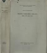 Prezzi e mercedi a Milano dal 1701 al 1860
