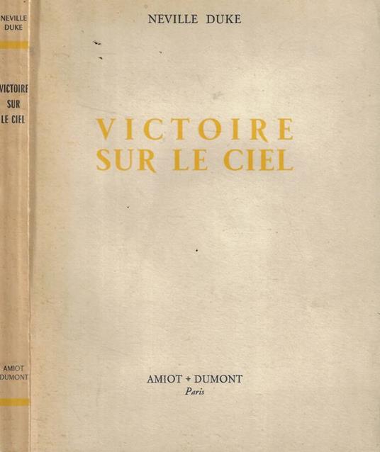Victoire sur le ciel - Neville Duke - copertina