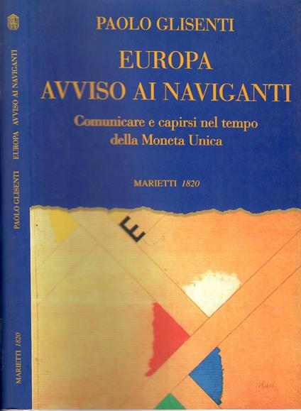 Europa avviso ai naviganti - Paolo Glisenti - copertina
