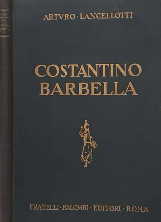 Costantino Barbella (1852 - 1925) - Arturo Lancellotti - copertina