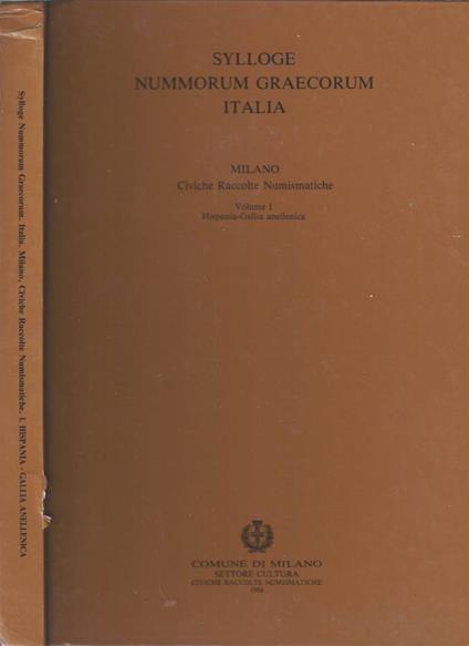 Sylloge nummorum graecorum Italia Volume III - Rodolfo Martini - copertina