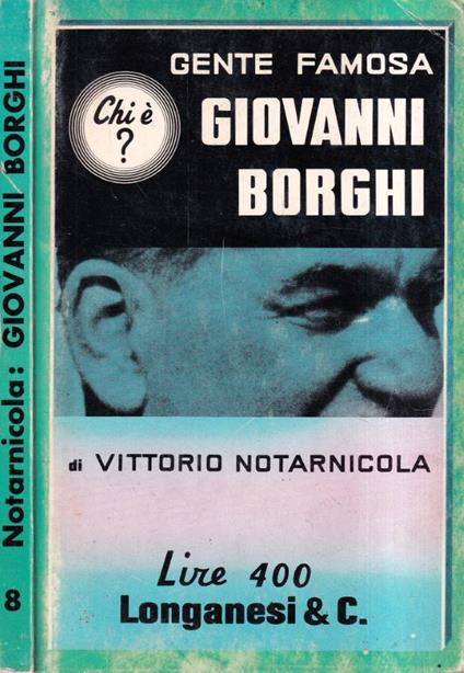 Giovanni Borghi - Vittorio Notarnicola - copertina