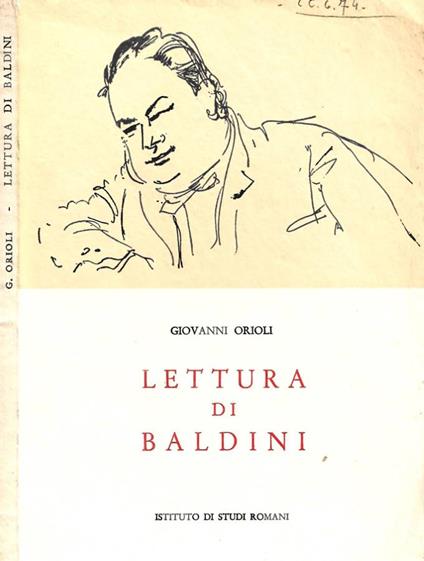 Lettura di Baldini - Giovanni Orioli - copertina