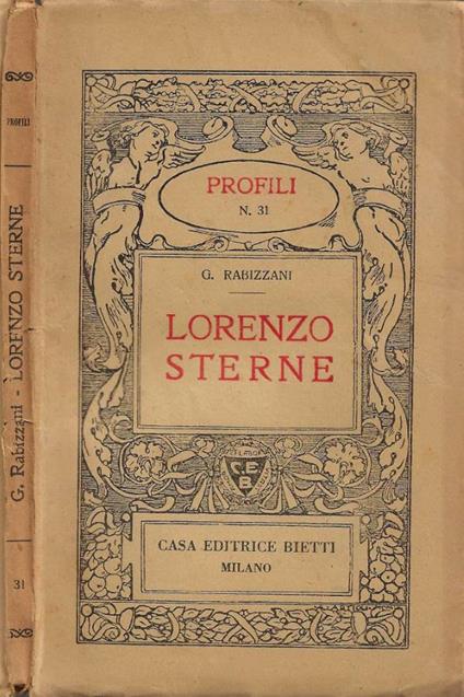 Lorenzo Sterne - Giovanni Rabizzani - copertina