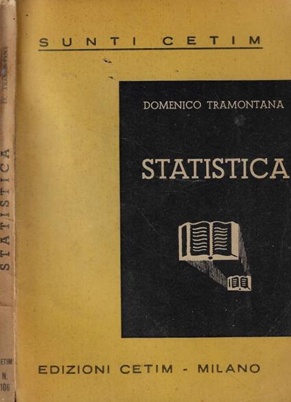 Statistica - Domenico Tramontana - copertina