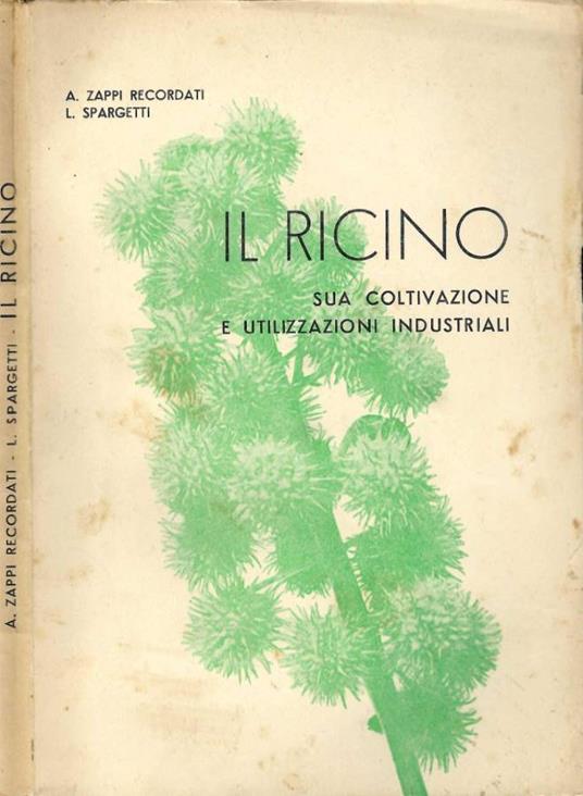 Il ricino - A. Zappi Recordati - copertina