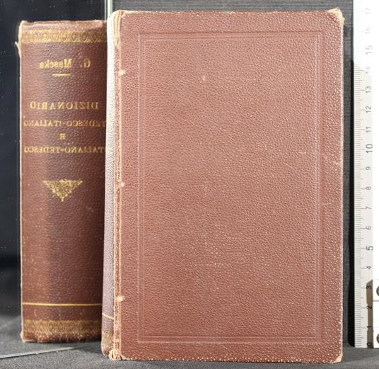 Dizionario Tedesco-Italiano E Italiano-Tedesco - copertina