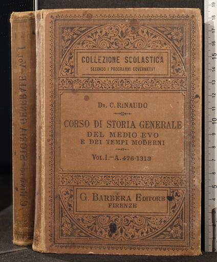 Corso Di Storia Generale Del Medio Evo… Vol I - copertina