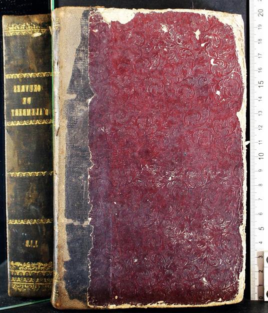 Oeuvres. Tome Cinquieme Partie 1 - Jean-Baptiste d' Alembert - copertina