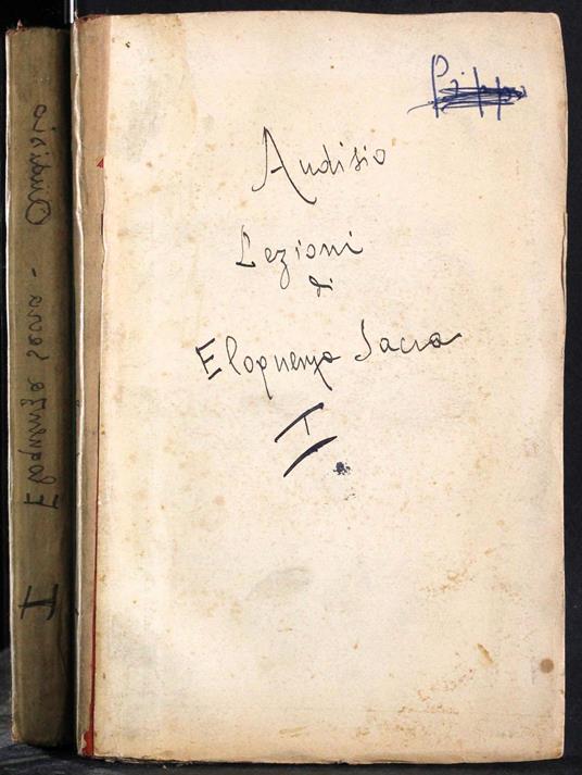 Lezioni Di Eloquenza Sacra. Vol I - Guglielmo Audisio - copertina