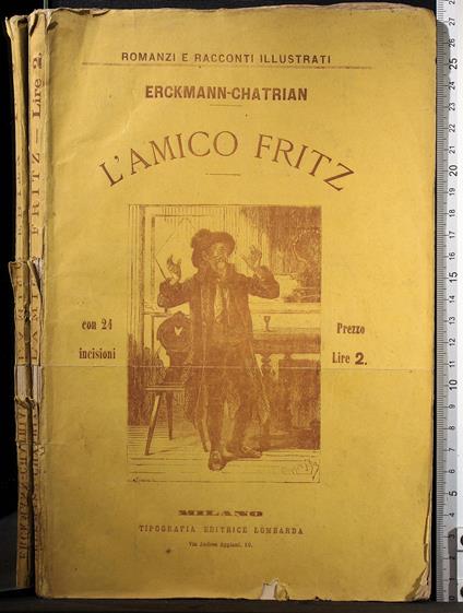 L' Amico Fritz - Erckmann-Chatrian - copertina
