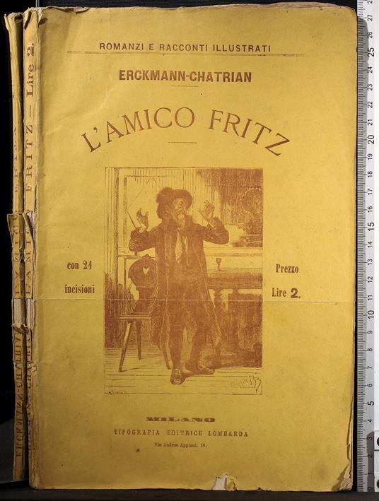 L' Amico Fritz - Erckmann-Chatrian - copertina