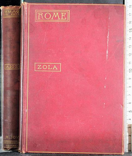 Rome. Vol Ii - Émile Zola - copertina