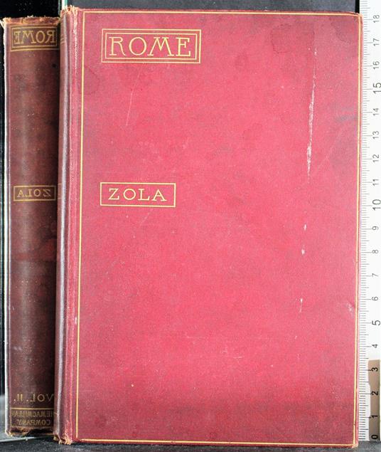 Rome. Vol Ii - Émile Zola - copertina