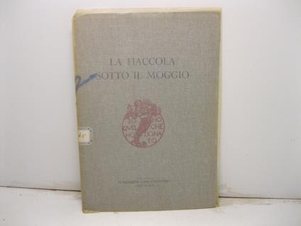 La fiaccola sotto il moggio - copertina