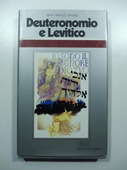 Deuteronomio e Levitico - Gianfranco Ravasi - copertina