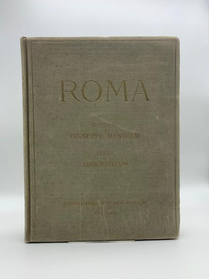 Roma - Luca Beltrami - copertina