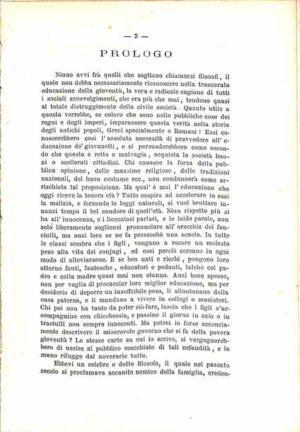 La famiglia. Riflessioni morali - Carlo Bianchini - copertina