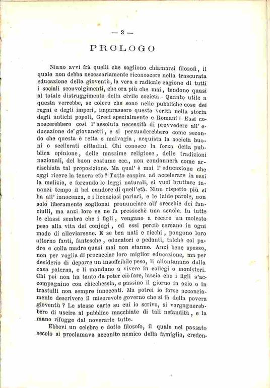 La famiglia. Riflessioni morali - Carlo Bianchini - copertina