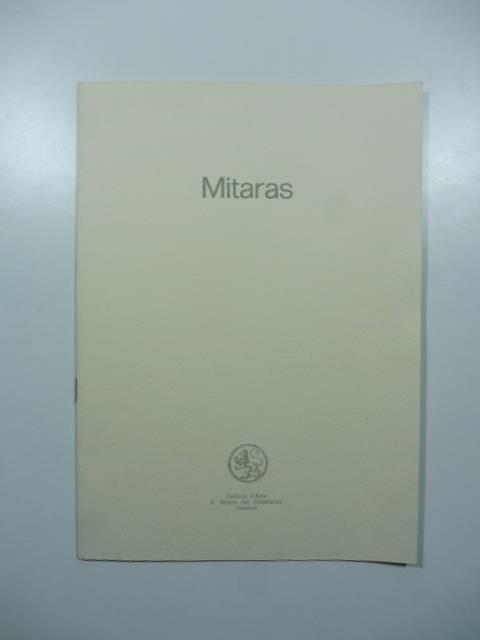Dimitris Mitaras. Dal 29 settembre al 18 ottobre 1973. Galleria d'arte San Marco dei Giustiniani, Genova. Catalogo