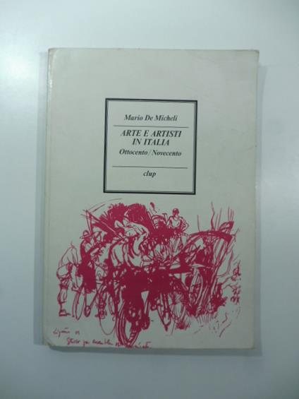 Arte e artisti in Italia. Ottocento/Novecento - Mario De Micheli - copertina