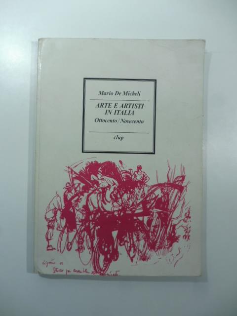 Arte e artisti in Italia. Ottocento/Novecento - Mario De Micheli - copertina