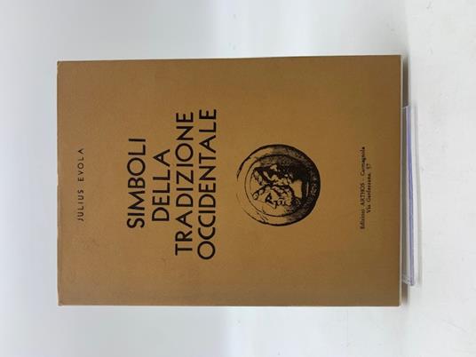 Simboli della tradizione occidentale - Julius Evola - copertina