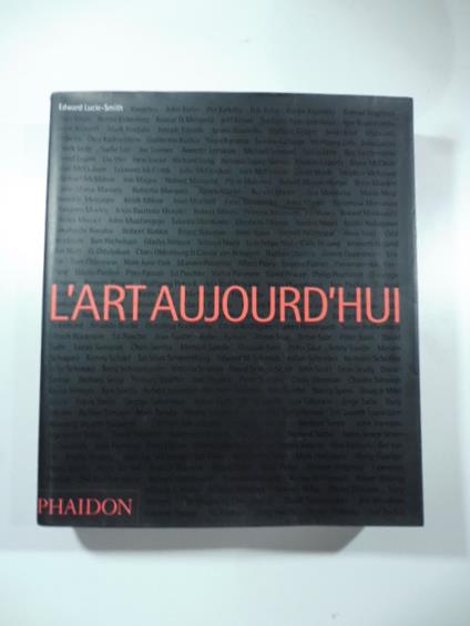L' art aujourd'hui - Edward Lucie-Smith - copertina