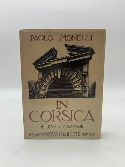 In Corsica - Paolo Monelli - copertina