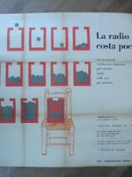 La radio costa poco. Con un piccolo volenteroso risparmio puo' entrare anche nelle case piu' modeste. 'Radioteleinvito' per il concorso a premi: 'giugno radio - tv 1959'