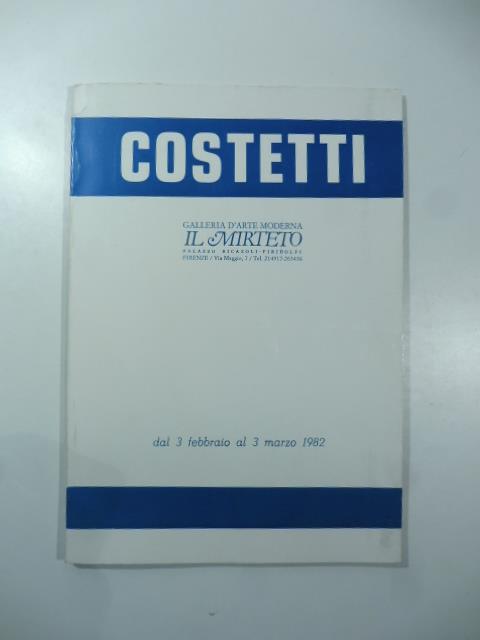 Giovanni Costetti. Acquarelli disegni incisioni - Armando Nocentini - copertina