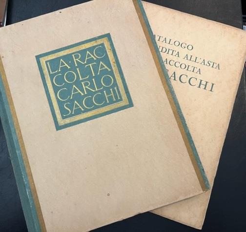 La raccolta Carlo Sacchi Catalogo della vendita all'asta della raccolta Carlo Sacchi