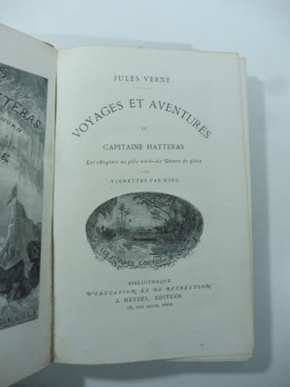 Voyages et aventures du Capitaine Hatteras - Jules Verne - copertina