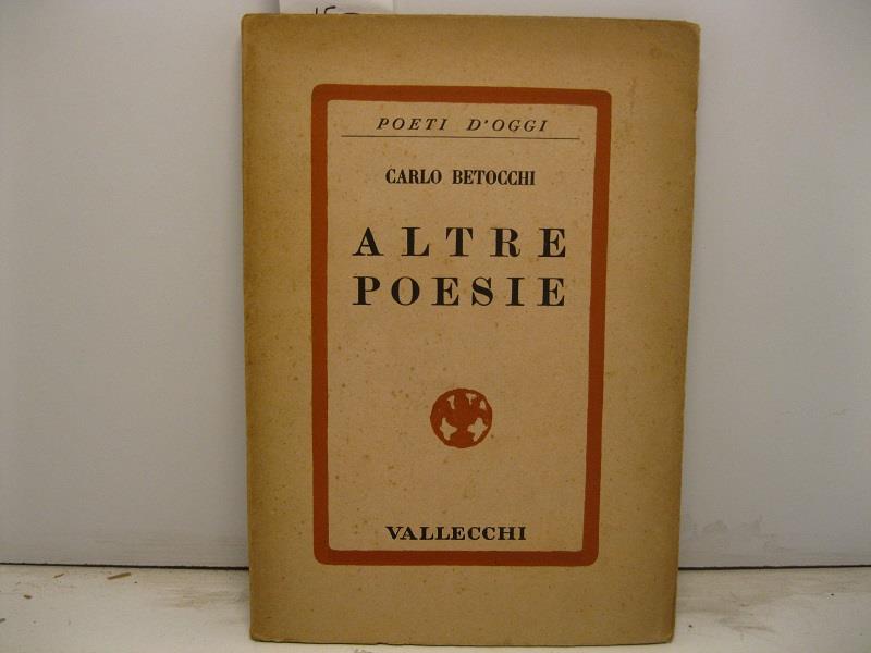 Altre poesie