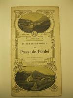 TOURING CLUB ITALIANO. Itinerario - Profilo del Passo del Pordoi